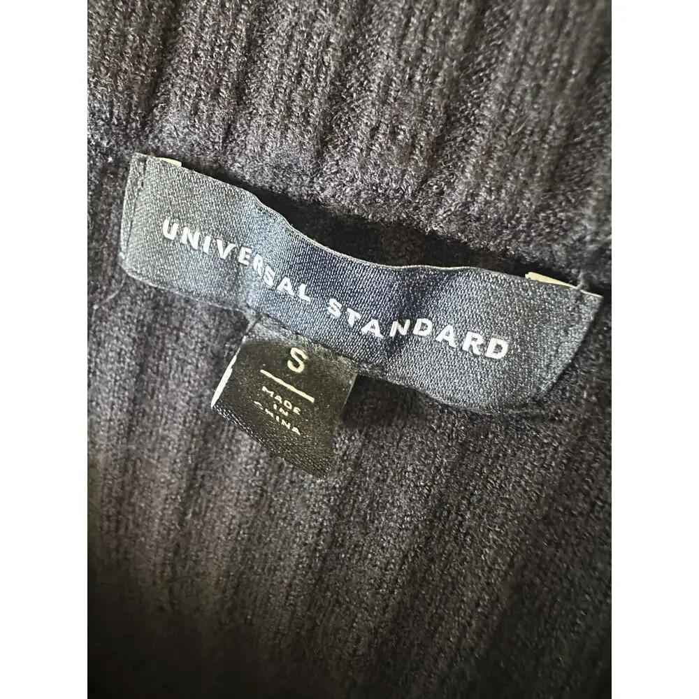 Universal Standard Ribbed Knit Patch Pocket Pencil Skirt Black M Plus Size 18 20 - Picture 6 of 11